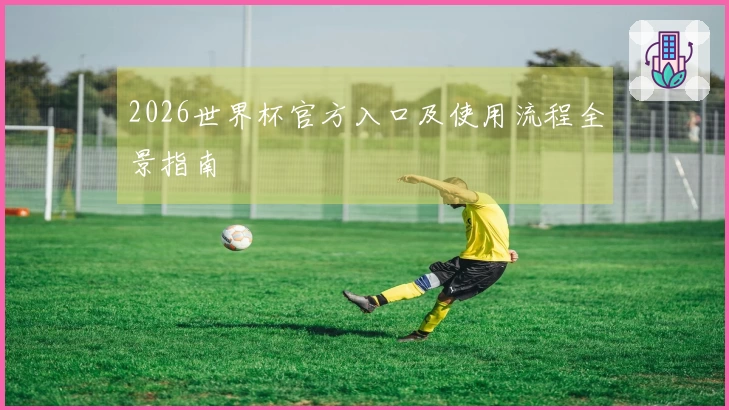 2026世界杯官方入口及使用流程全景指南