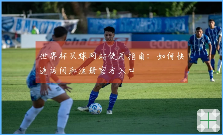 世界杯买球网站使用指南：如何快速访问和注册官方入口